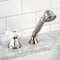 Kingston Brass KSK4308PXTR Transfer Valve Set For Roman Tub Filler, Brushed Nickel KSK4308PXTR - alternate 3